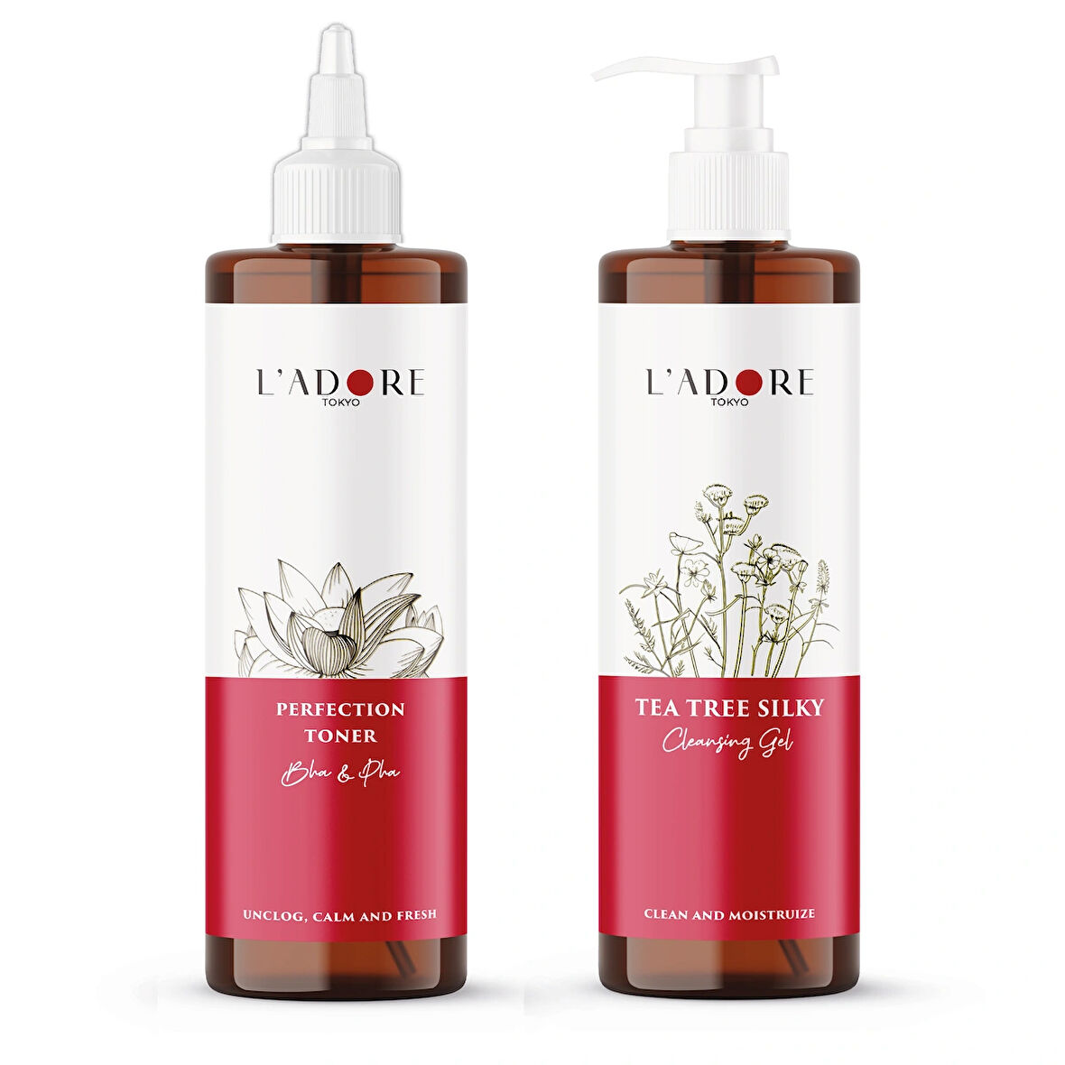 Arındırma İkilisi - Tea Tree Silky Cleansing Gel + Perfection Toner