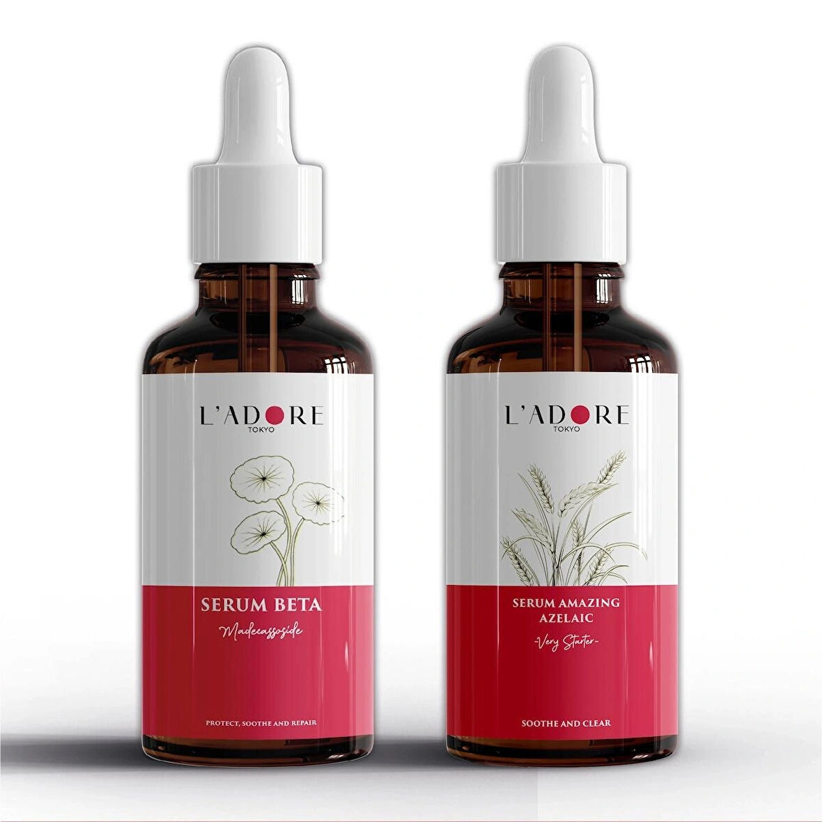 Bariyer İkilisi - Bariyer Güçlendirici Beta Serum + Dengeleyici Parlaklık Verici Azelaik Serum