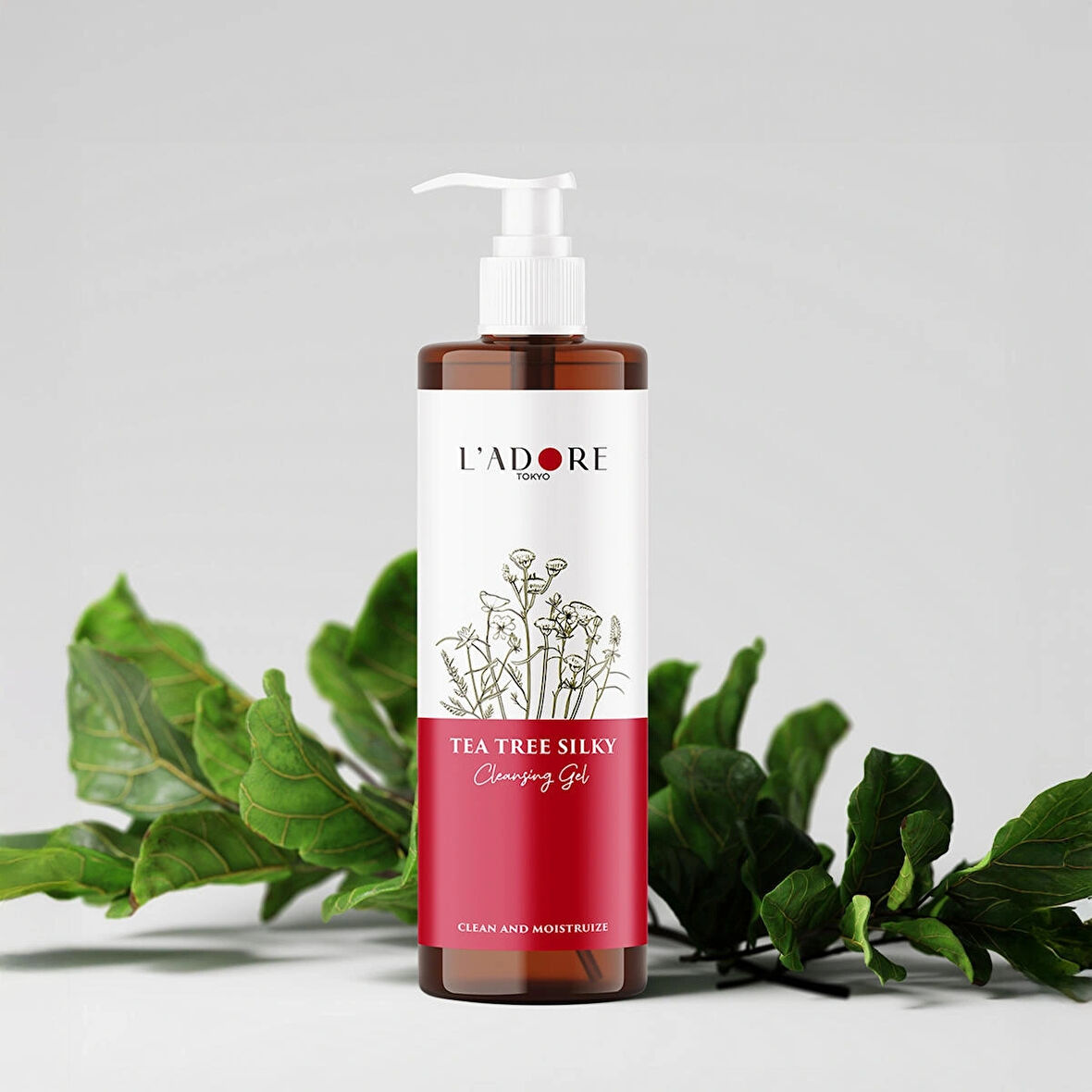 Tea Tree Silky Cleansing Gel - Asitsiz, Su Bazlı, Sebum Dengeleyici, Nazik Temizleyici Jel - pH: 5.5-6.5