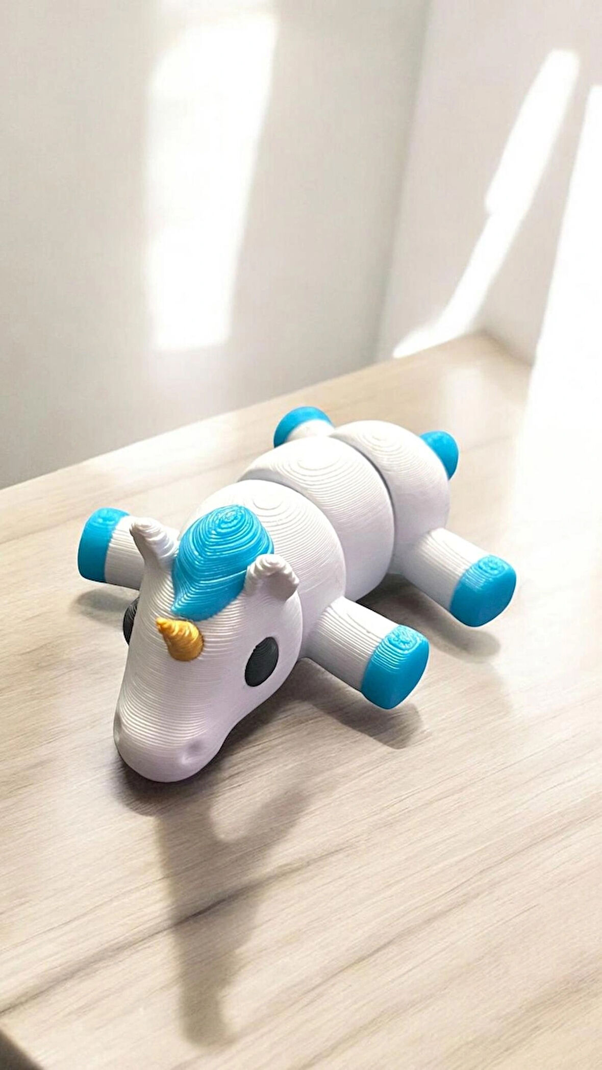 Mini Hareketli Unicorn Figürü