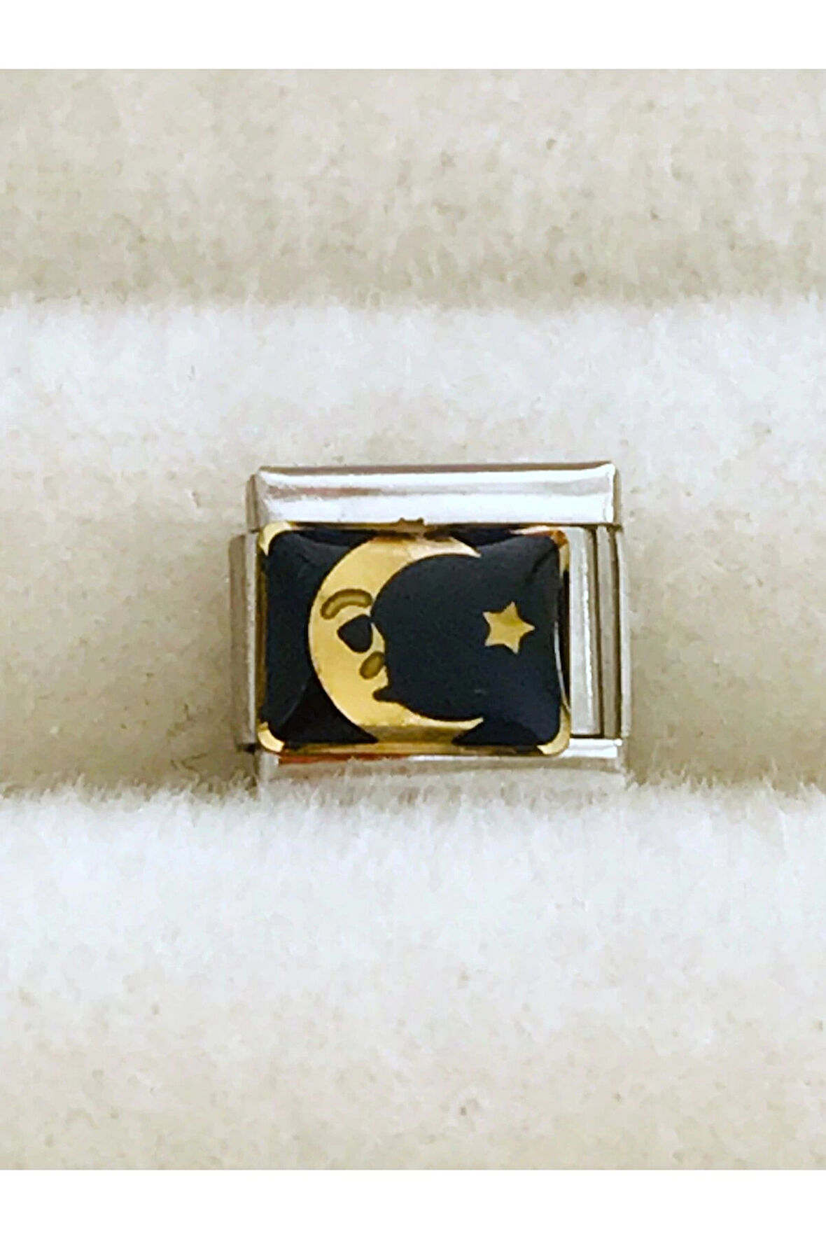 Çelik İtalyan Charm Bileklik Charmı