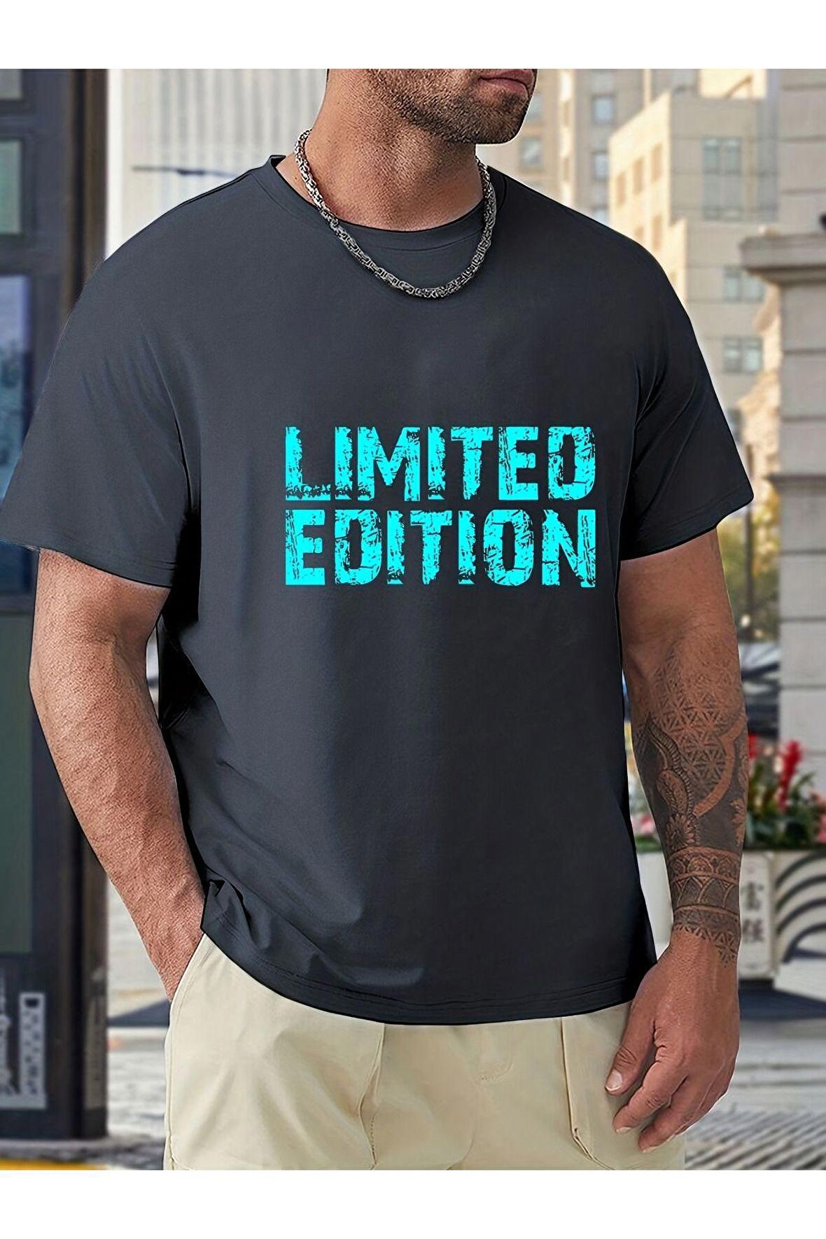 Unisex Limited Edition Yazılı Tshirt