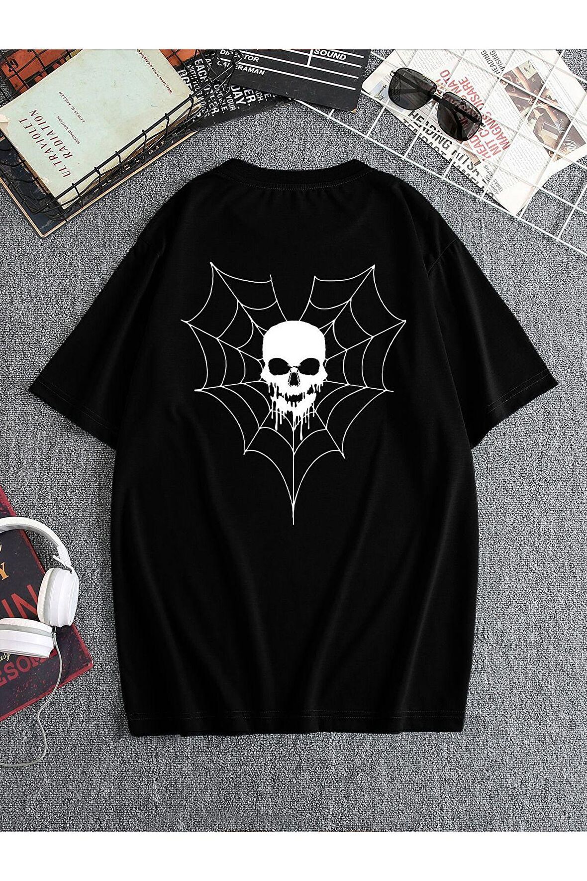 Unisex Kuru Kafa Baskılı Tshirt