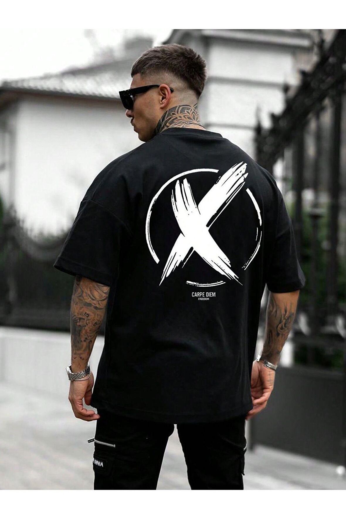 Unisex Carpe Dıem Yazılı Tshirt