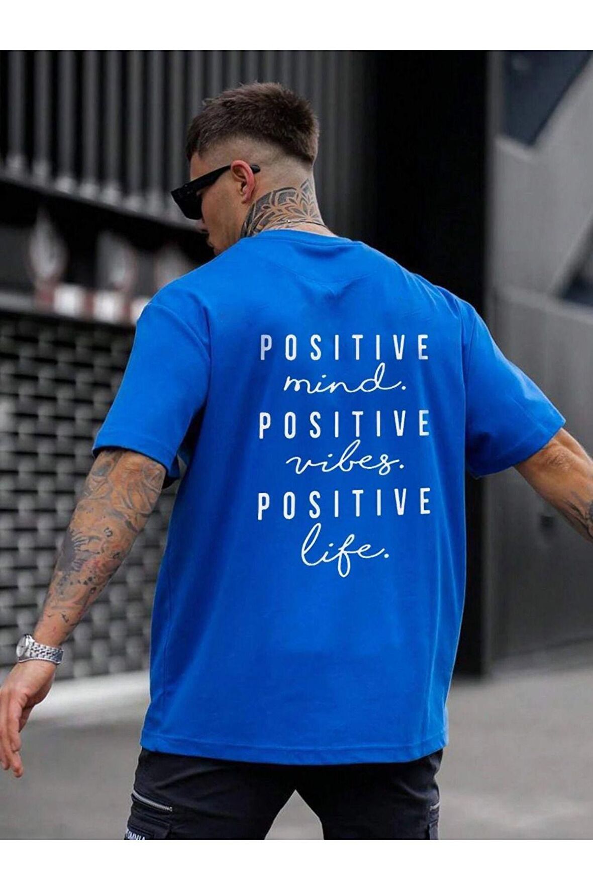 Unisex Positive Yazılı Tshirt