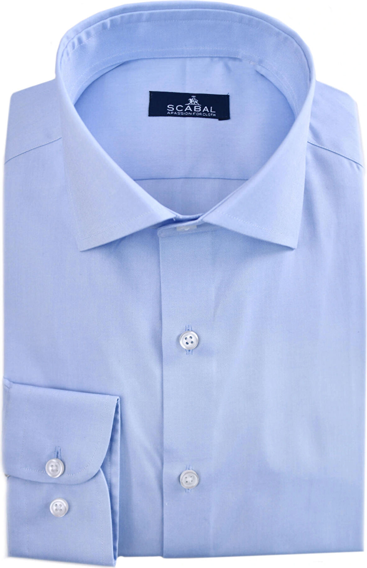 Erkek Bebe Mavisi %100 Pamuk Gömlek