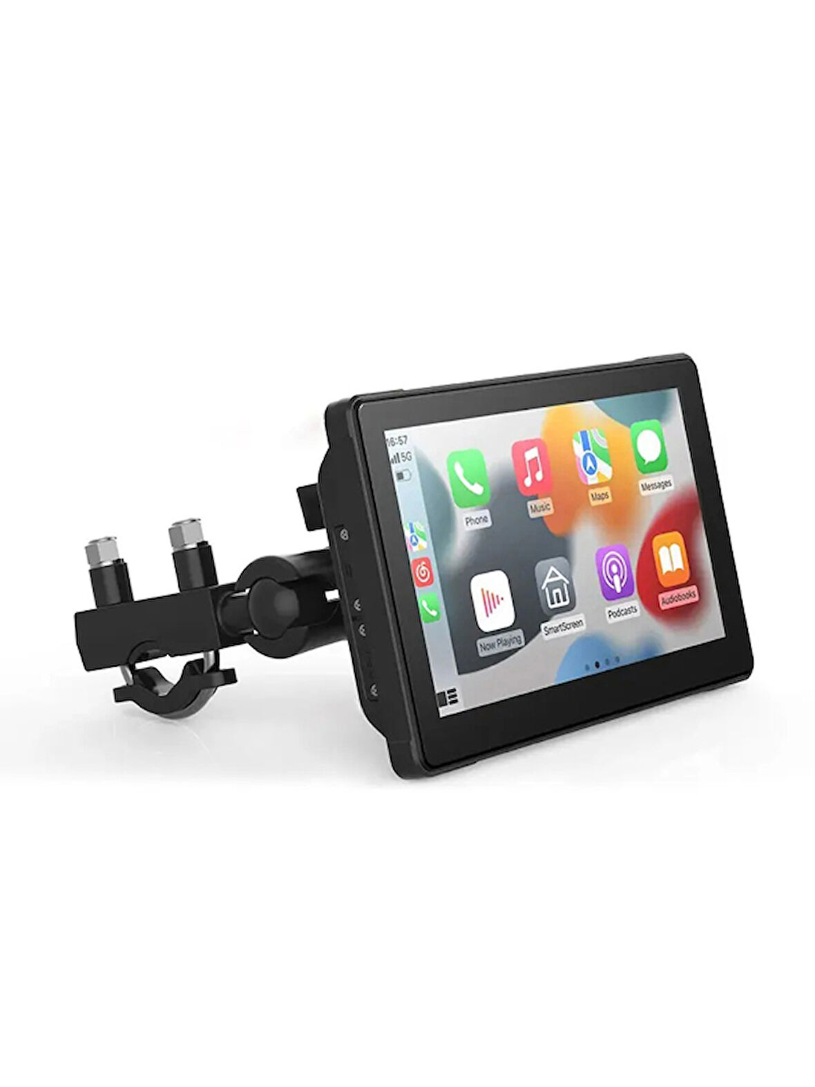 7'' CarPlay Motosiklet Gidon için Su Geçirmez Navigasyon Akıllı Ekran İOS ve Android Uyumlu