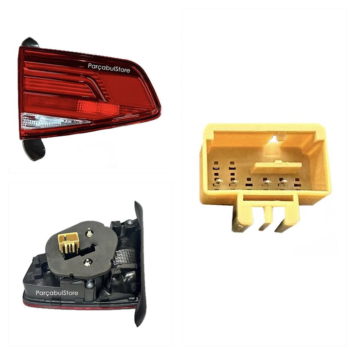 LEOPARTS Passat B8 Stop Lambası İç Sol 2014-2019 (Ledli - Comfortline) 3G5945093B