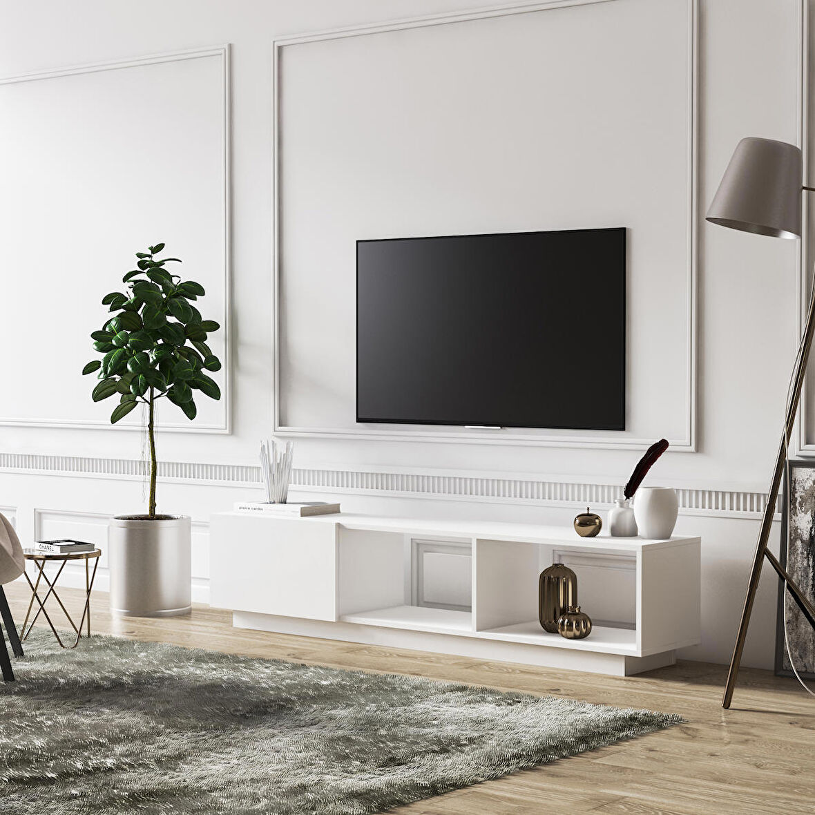 Ocasso Lepando TV Ünitesi, Beyaz