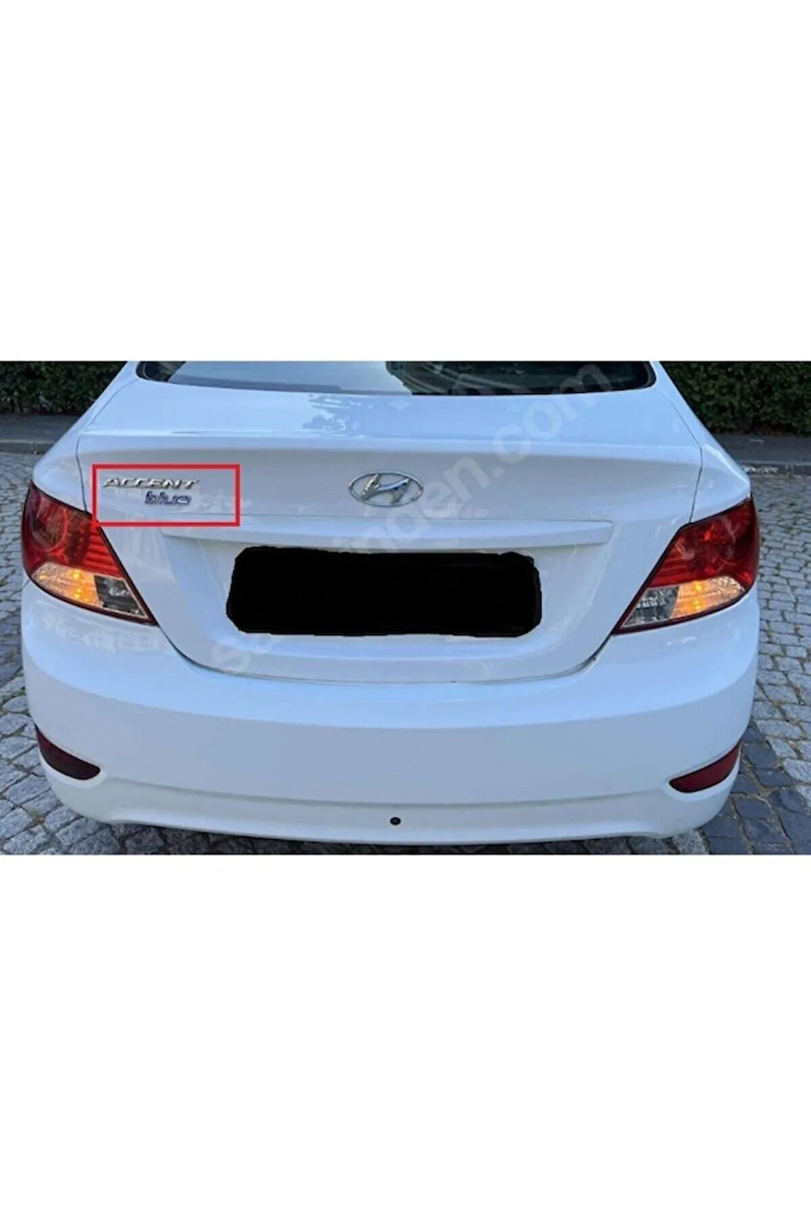 Hyundai Accent & Blue Bagaj Yazısı Seti 2'li