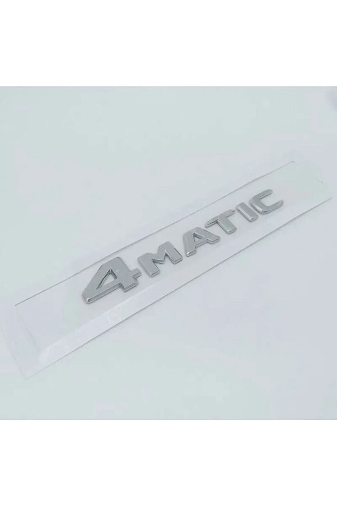 4 Matic Bagaj Arma Yazı Logo Sticker Abs Krom Üretim Ithal Car Aksesuar