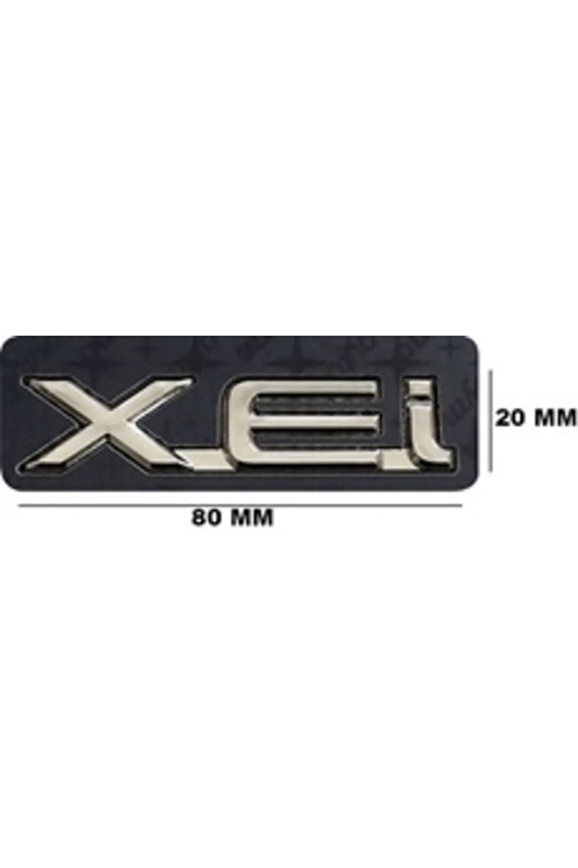 TOYOTA Uyumlu XEİ 20*80 mm Krom Yazı