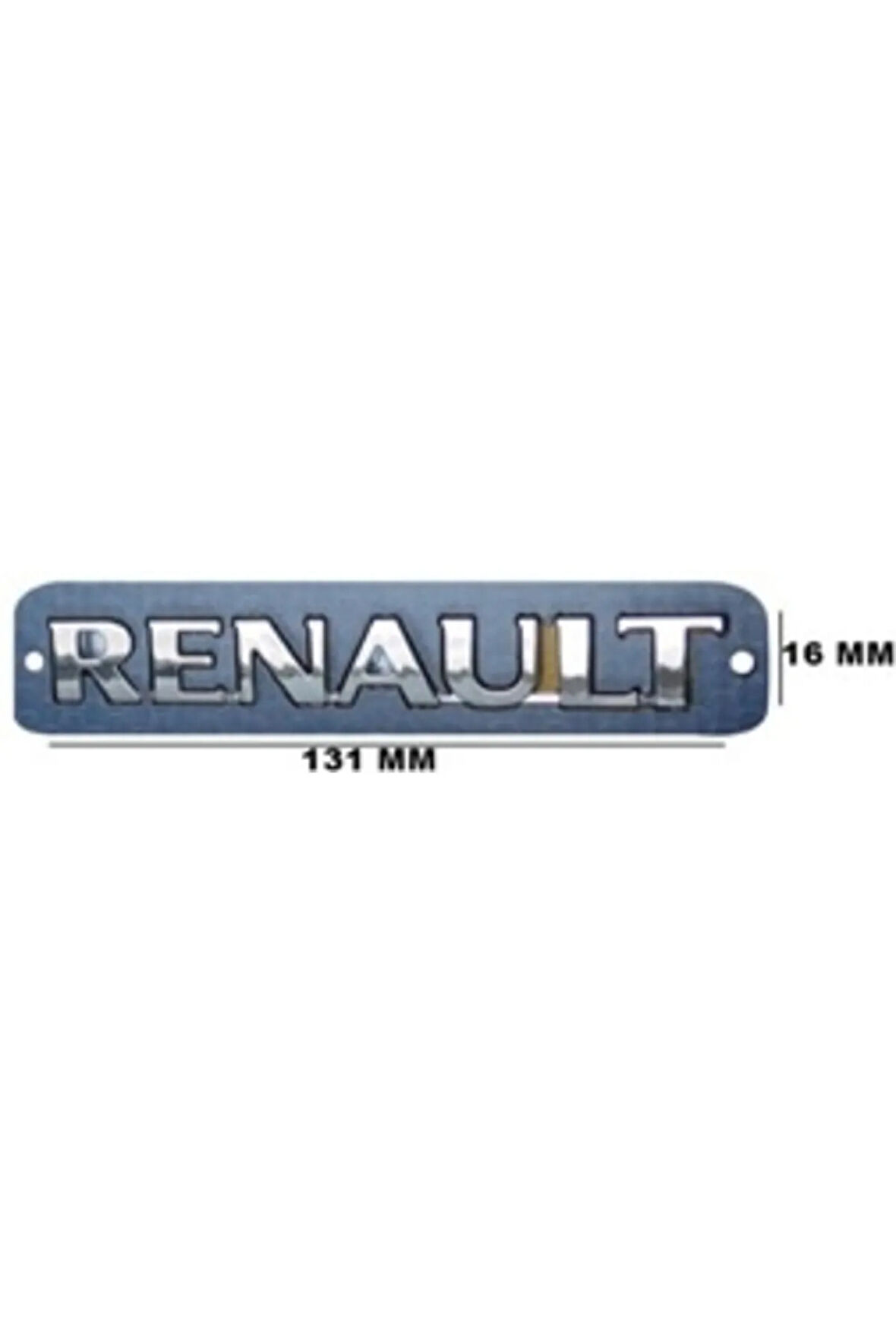 RENAULT Uyumlu RENAULT Krom Yazı 16*131 mm