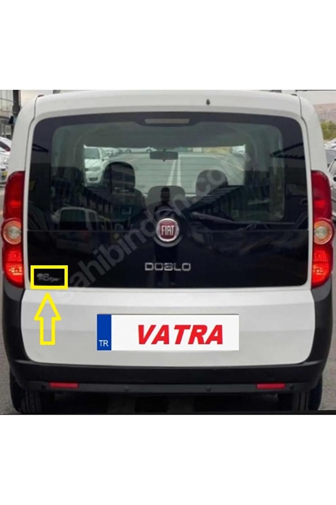 Doblo Combi 1.3 Multijet Maxi Dynamic 2010-2017 90 Multijet Krom Bagaj Yazısı