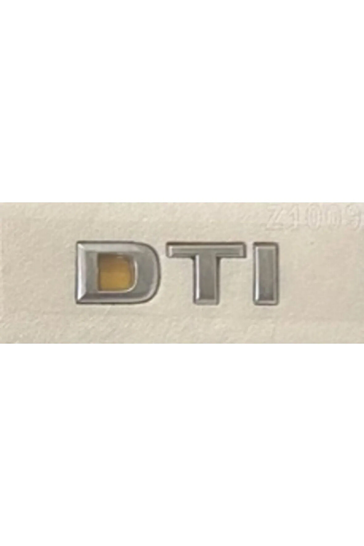 OPEL Uyumlu DTi Krom Yazı