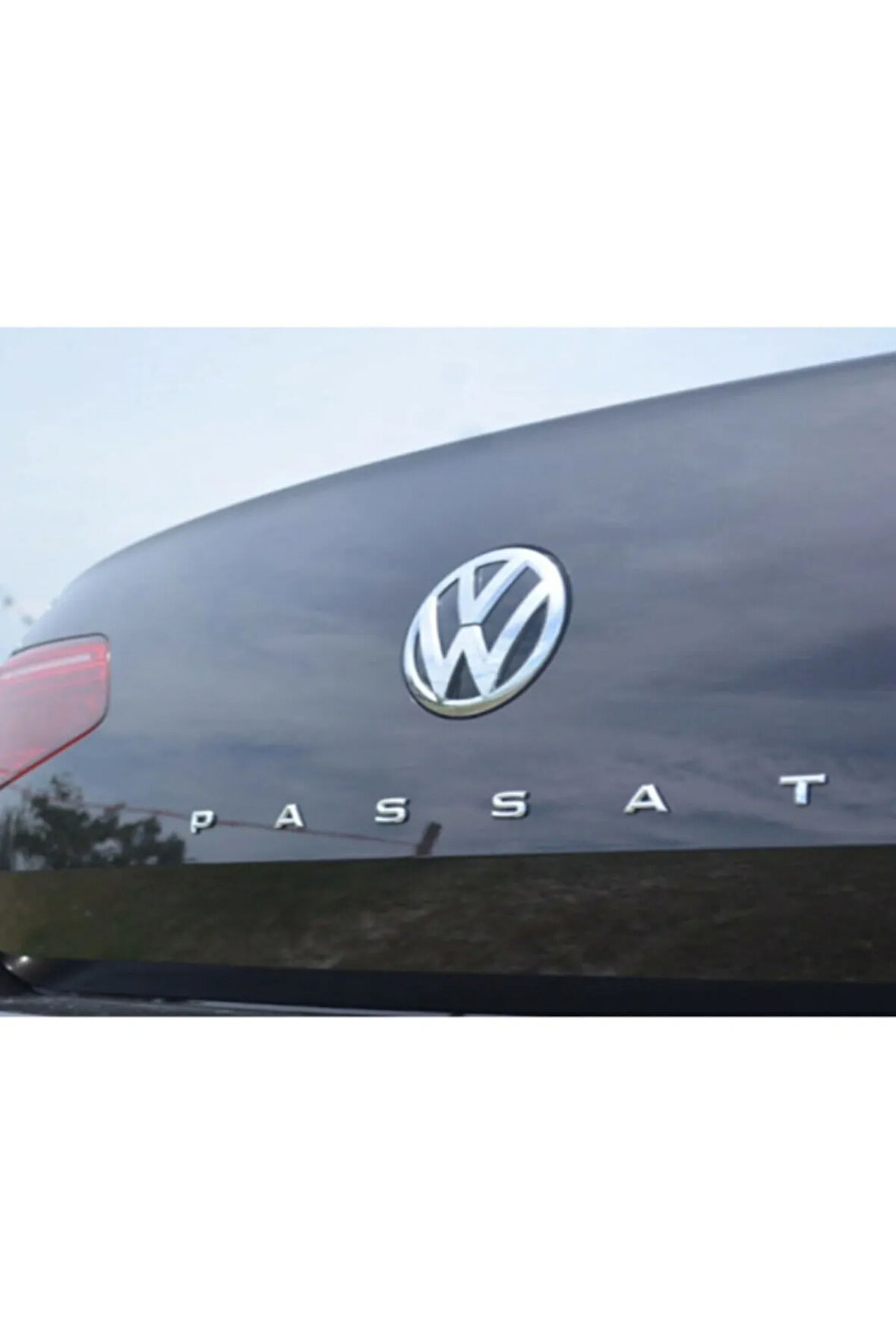 Vw Passat Bagaj Yazısı 45cm X 1.7cm Plastik B5-b6-b7-b8-cc Uyumlu