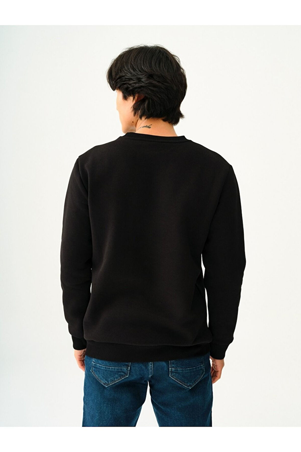 Erkek Sweat Lf2037695 Black