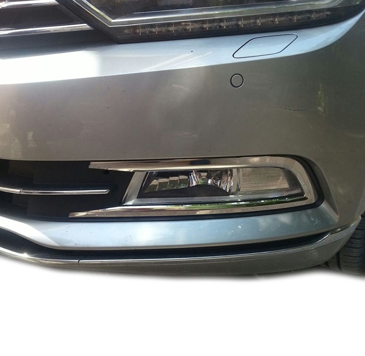 VW Passat B8 Sis Farı Çerçevesi 2 Prç Krom 2015 ve Sonrası