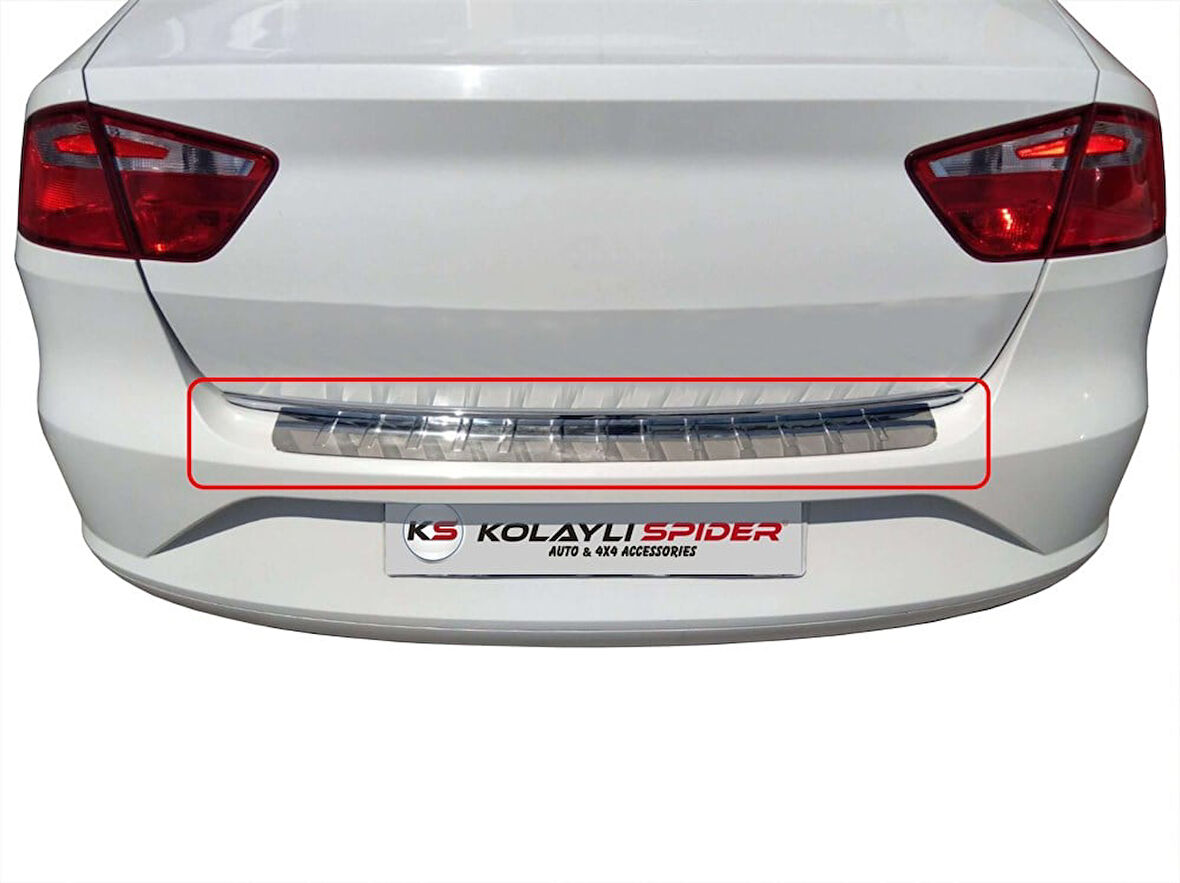 Seat Toledo 4 Arka Tampon Eşiği Krom 2013 ve Sonrası