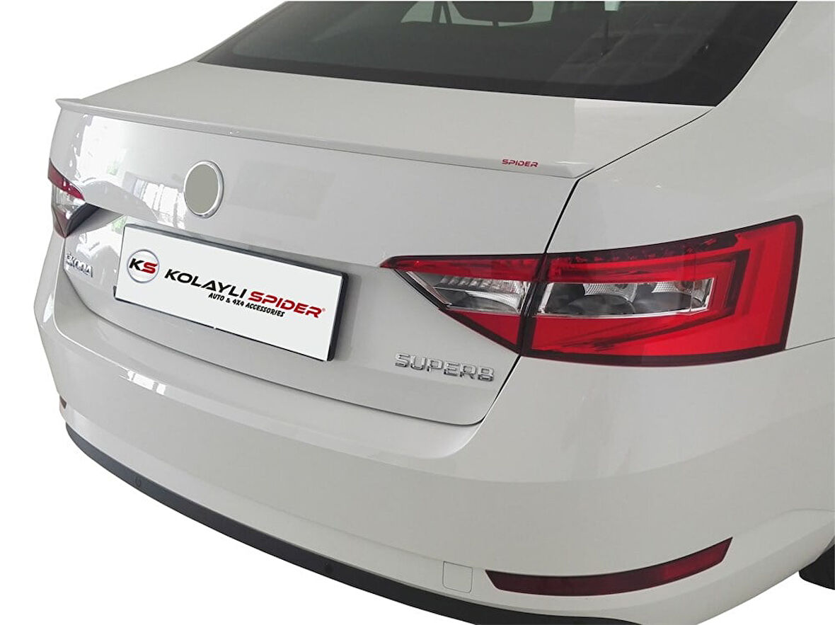 Skoda Super B8 Spoiler Bagaj Gt Fiber 2015-2019