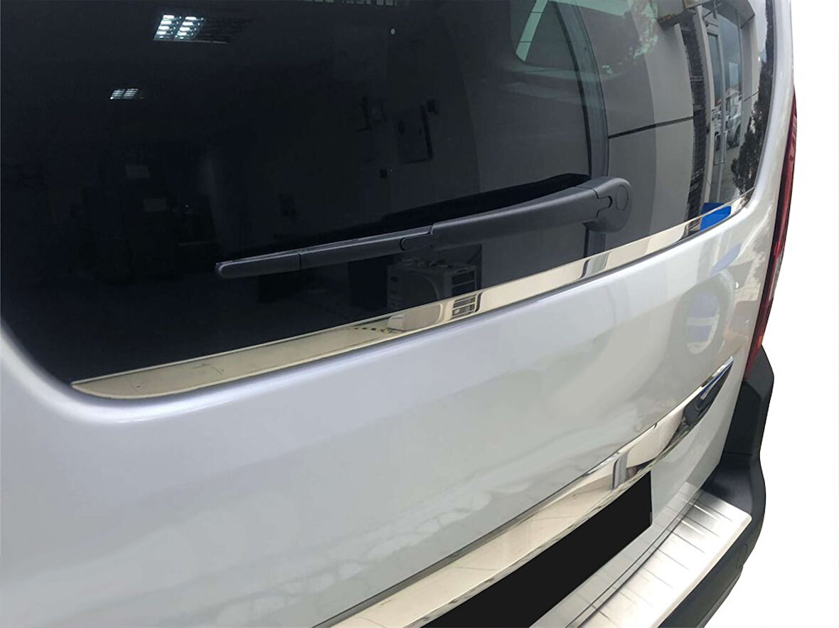 Citroen Berlingo 2 Bagaj Camı Alt Çıtası Krom 2008-2018