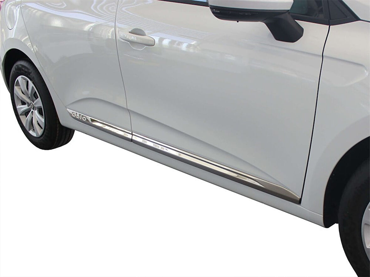 Renault Clio 5 Yan Kapı Çıtası 4 Prç Krom 2019 ve Sonrası