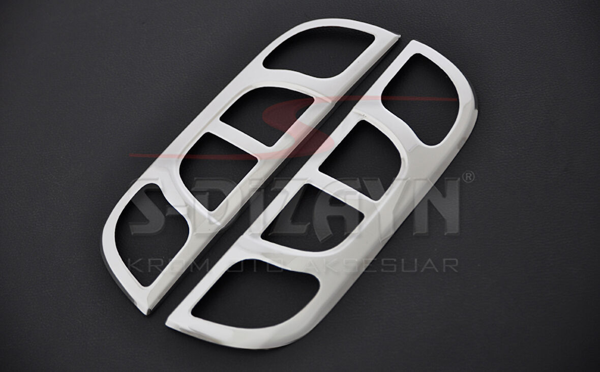 S-Dizayn Citroen Nemo Krom Stop Çerçevesi 2 Prç 2008-2017