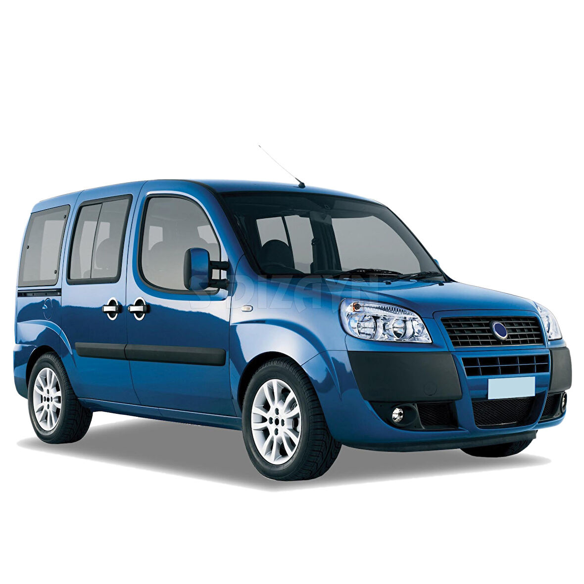 S-Dizayn Fiat Doblo Krom Kapı Kolu 3 Kapı 2000-2010