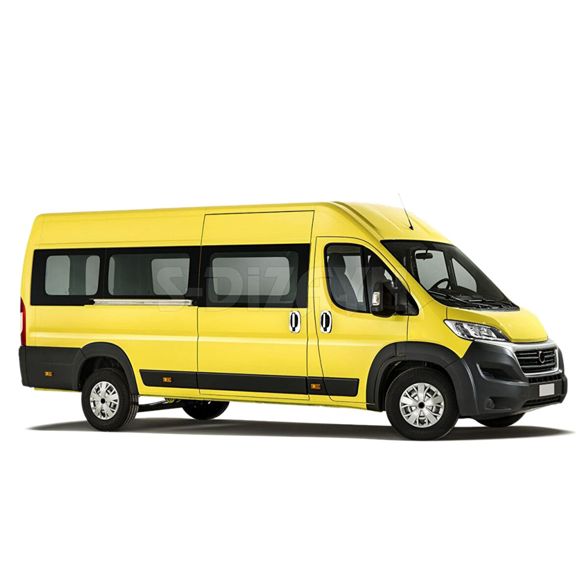S-Dizayn Fiat Ducato Abs Krom Kapı Kolu 4 Kapı 8 Prç 2006-2014