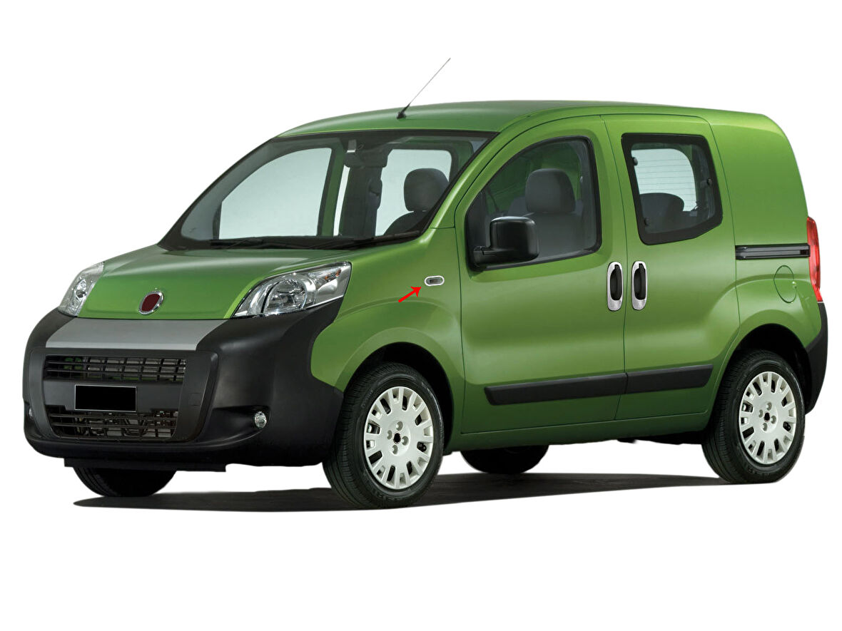 S-Dizayn Fiat Fiorino Krom Sinyal Çerçevesi 2 Prç 2008-2016