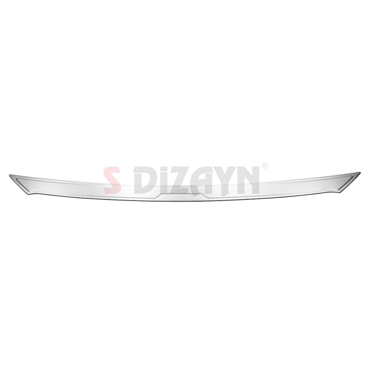 S-Dizayn Peugeot 2008 Krom Arka Tampon Eşiği 2020-2023
