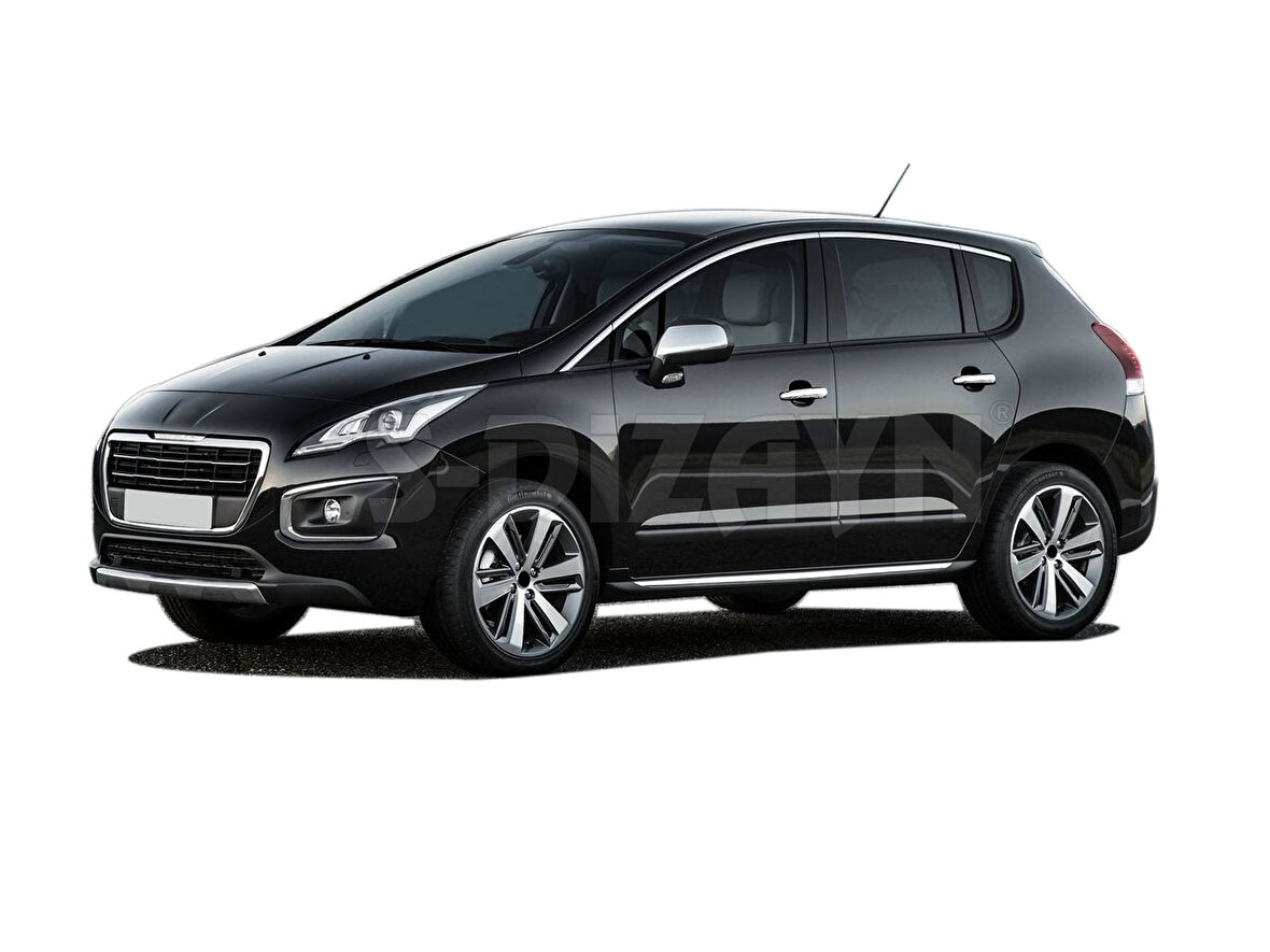 S-Dizayn Peugeot 3008 Krom Kapı Kolu 4 Kapı 2010-2016