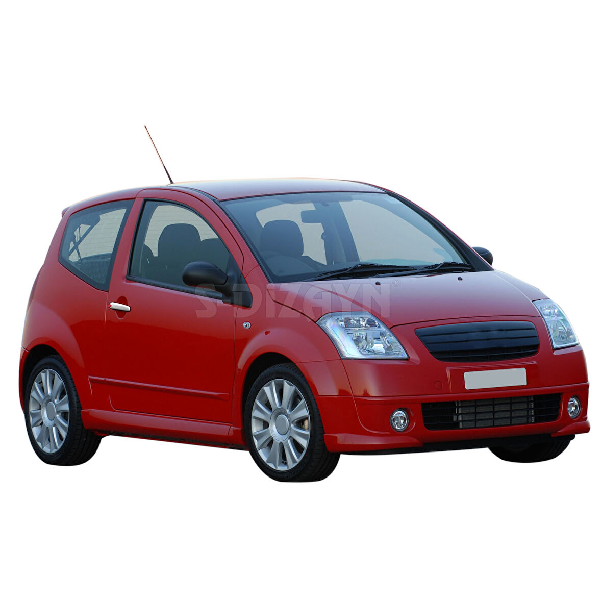 S-Dizayn Citroen C2 Krom Kapı Kolu 2 Kapı 2003-2009