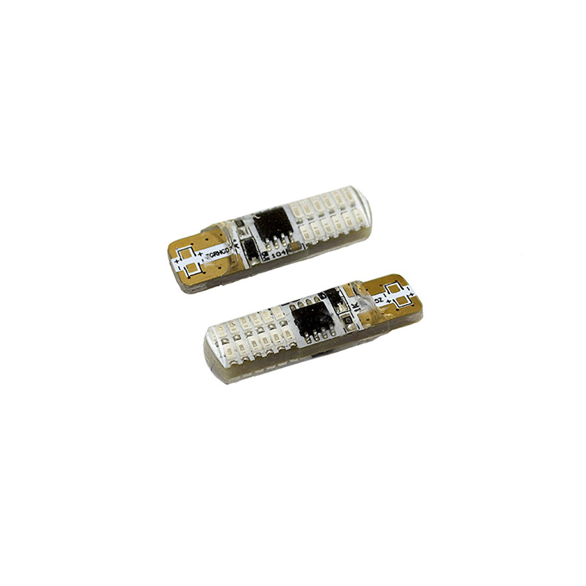 Space Led Ampul T10-12SMD Çakarlı Mavi 2'li Set 12V / LAAM630-1