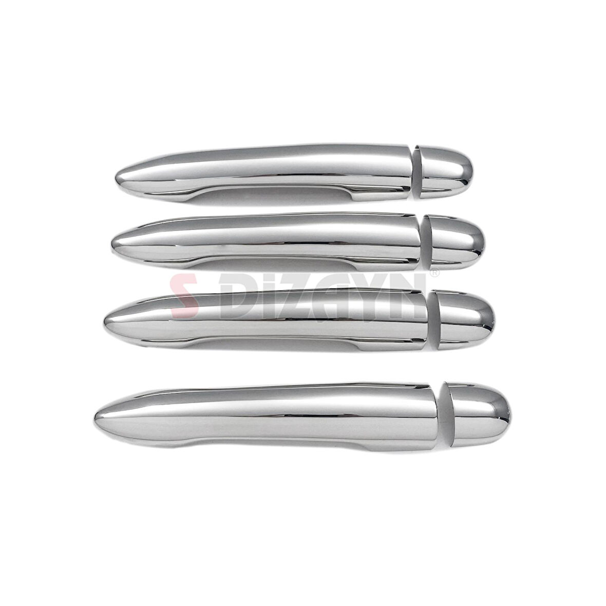 S-Dizayn Renault Megane 2 Krom Kapı Kolu 4 Kapı 2004-2010