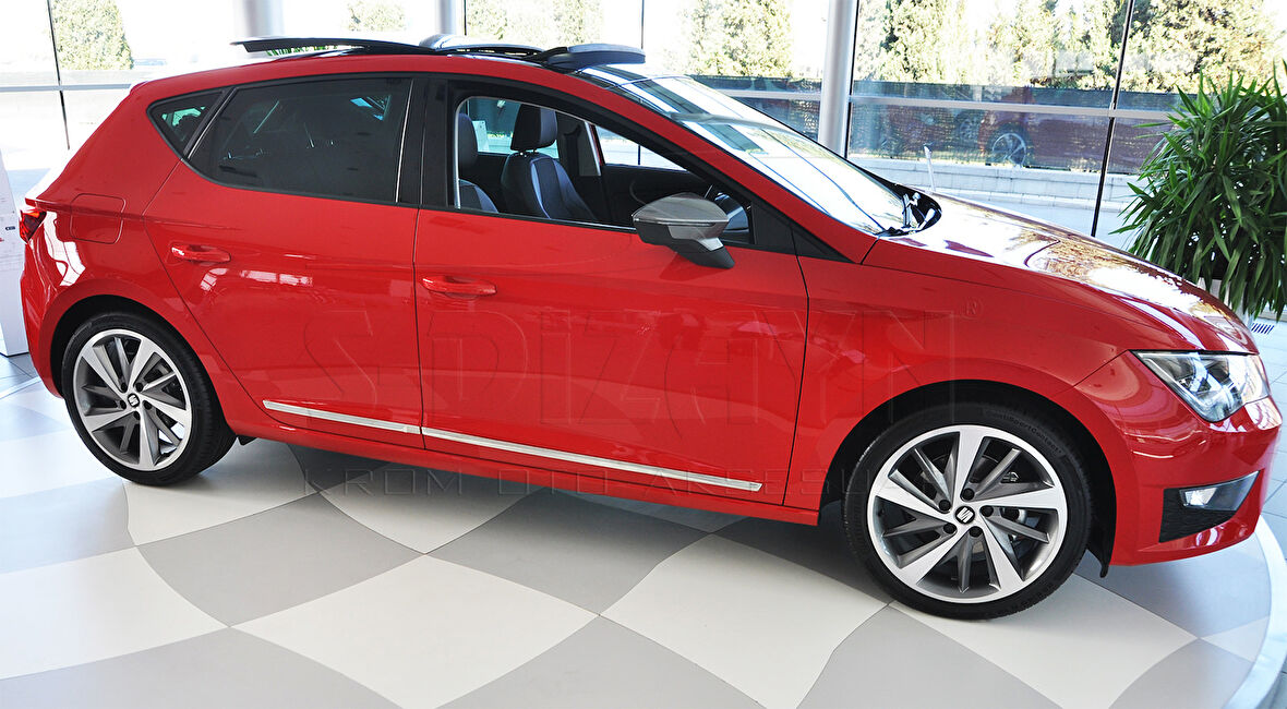 S-Dizayn Seat Leon Kapı Koruma Çıtası Krom 2013-2020