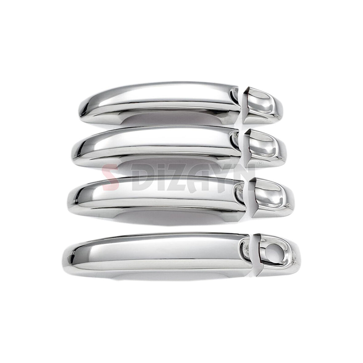 S-Dizayn VW Amarok Krom Kapı Kolu 4 Kapı 2010-2023