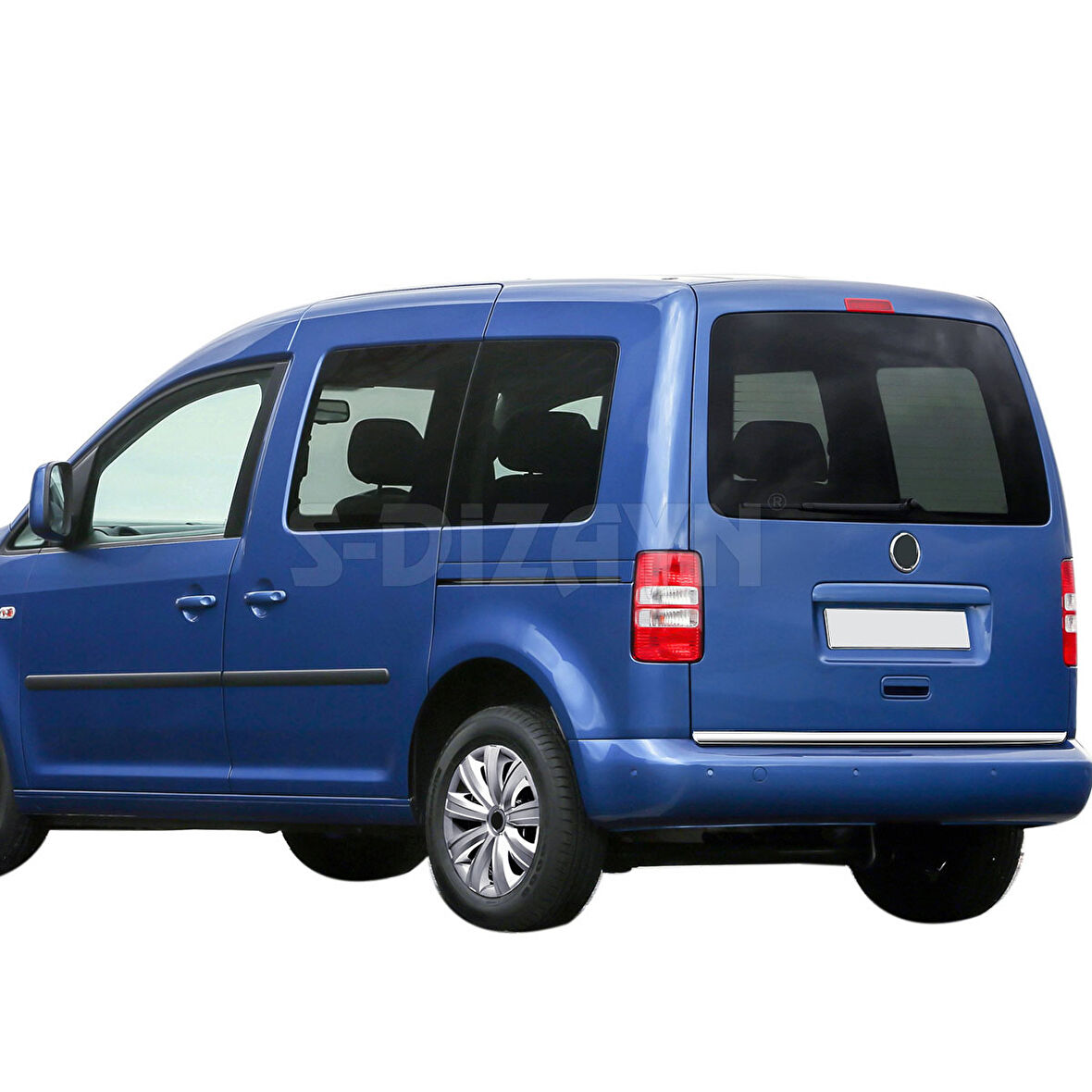 S-Dizayn VW Caddy Krom Bagaj Alt Çıta 2004-2015