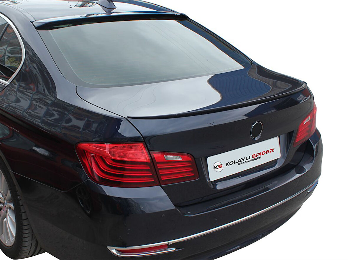 BMW F10 5 Seri Spoiler Bagaj Gt İnce Uçlu Fiber 2010 ve Sonrası