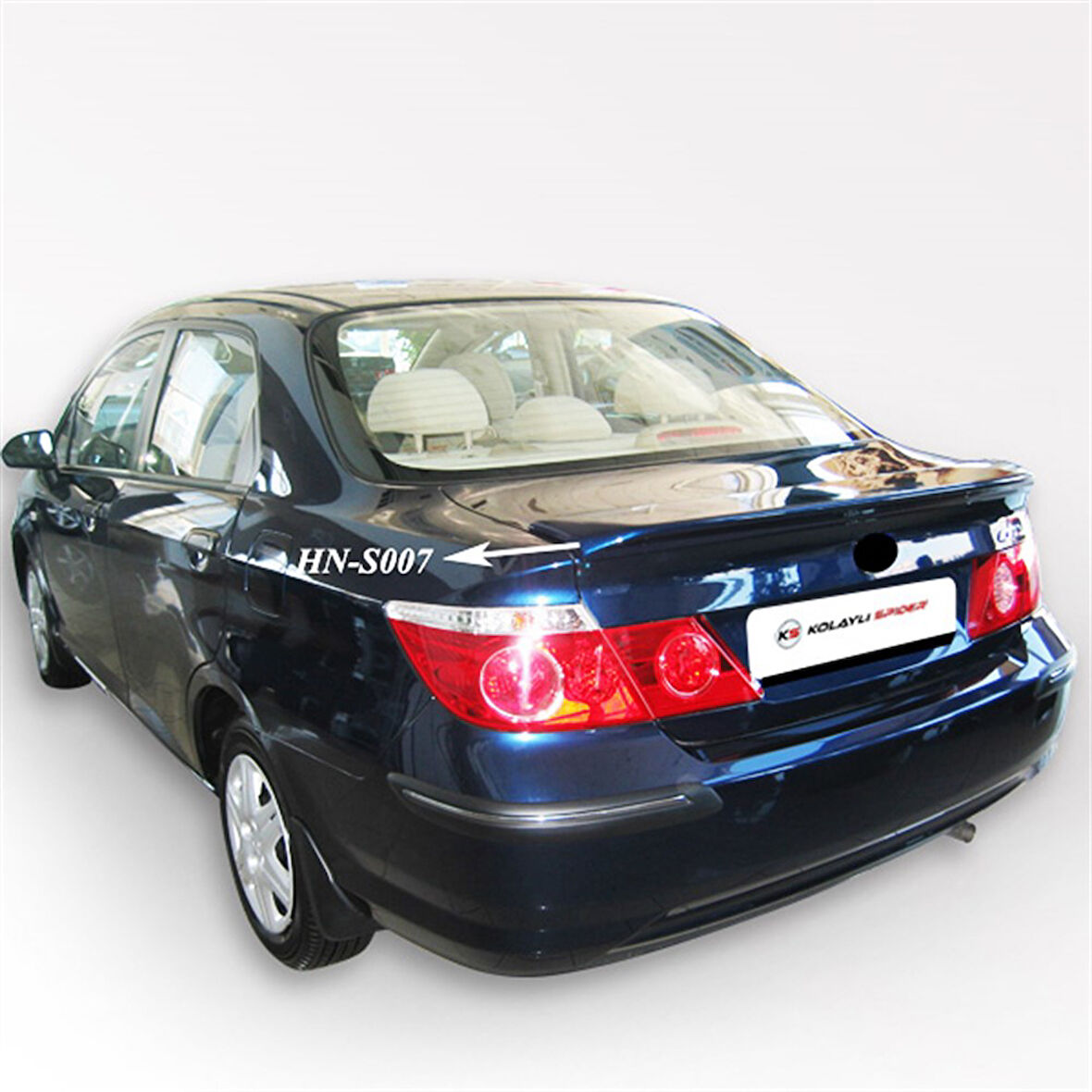 Honda City 4 Spoiler Bagaj Gt Fiber 2002-2007