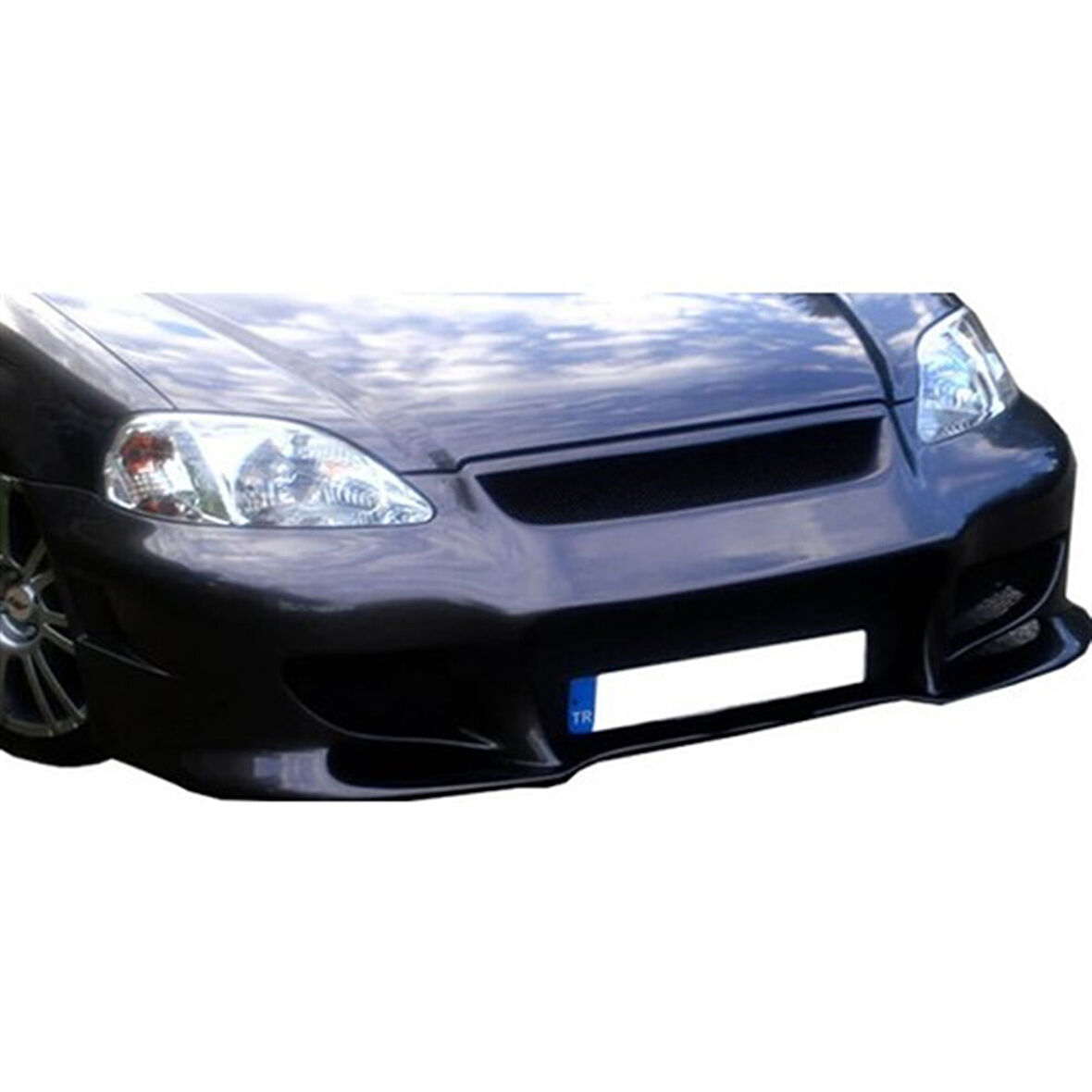 Honda Civic 6 Ön Tampon Altı (Bantlı Md) Fiber 1995-2001