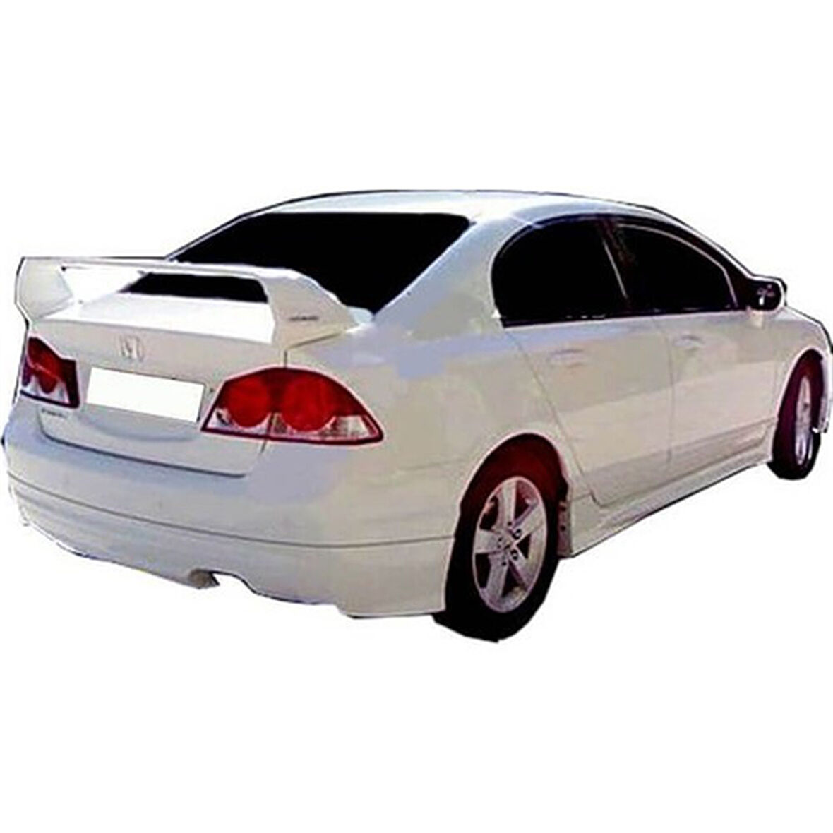 Honda Civic 7 Spoiler Bagaj Yüksek (Işıklı) Fiber 2001-2005