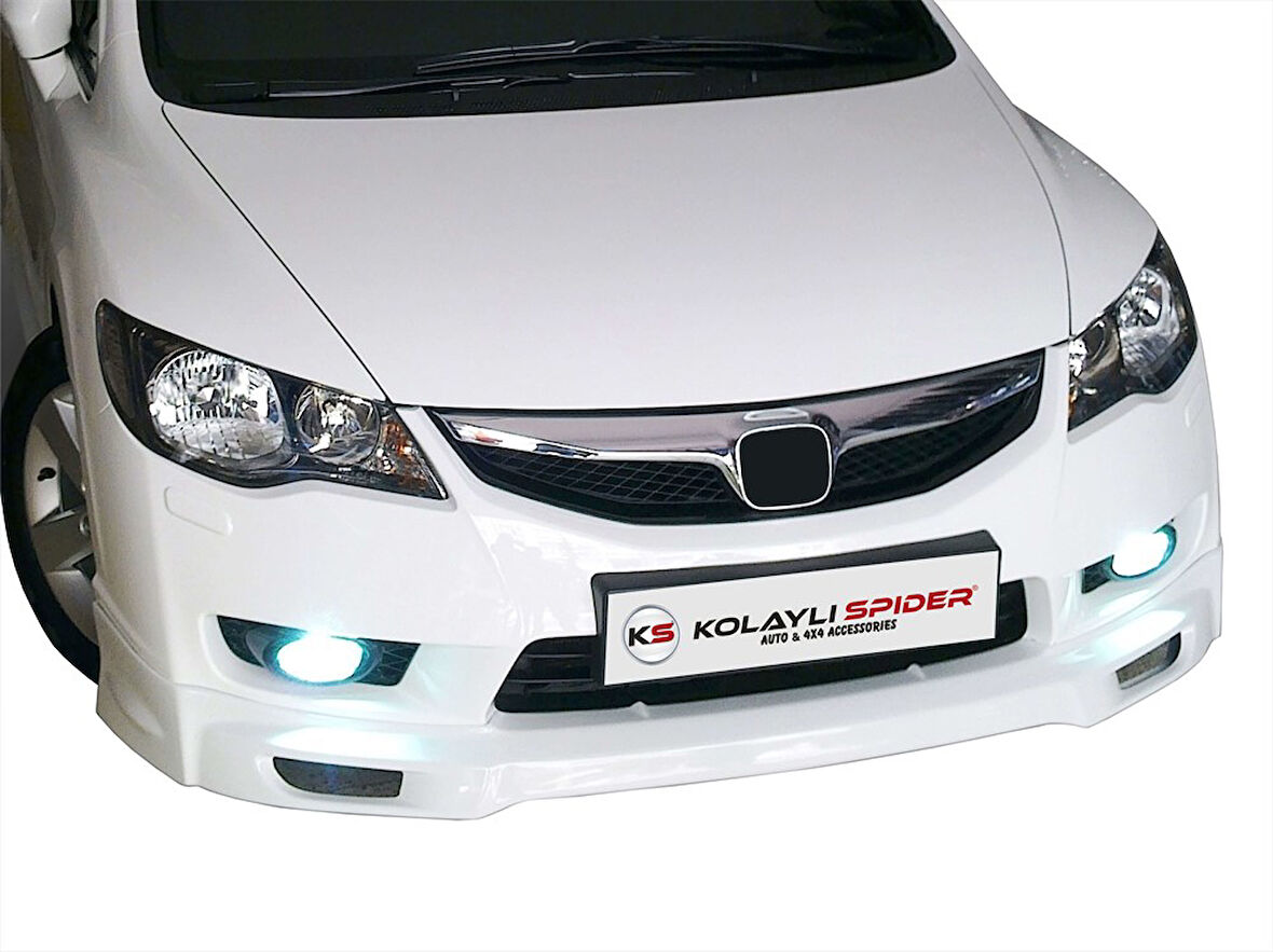 Honda Civic 8 Ön Tampon Altı Telli (Mugen Md) Fiber 2008-2011