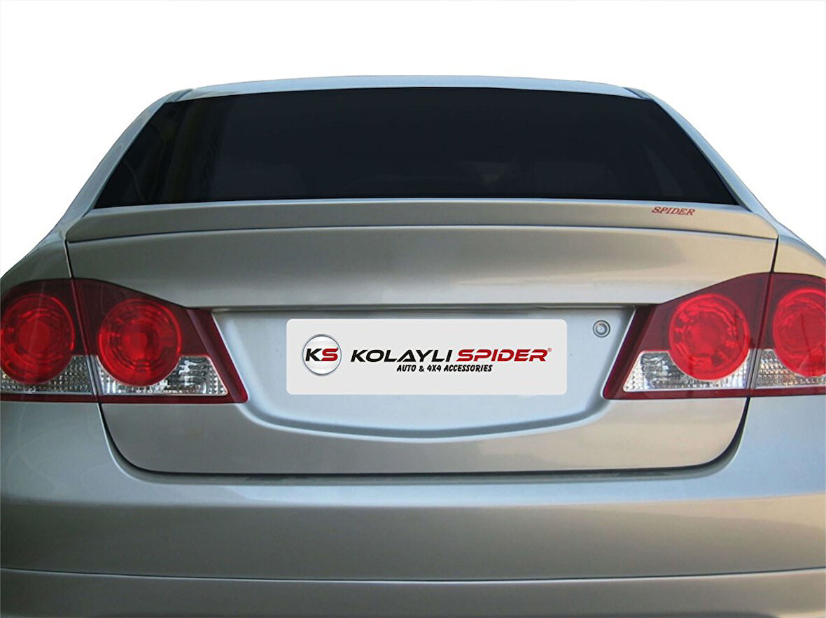 Honda Civic 8 Spoiler Bagaj (Hybrid) Fiber 2006-2011