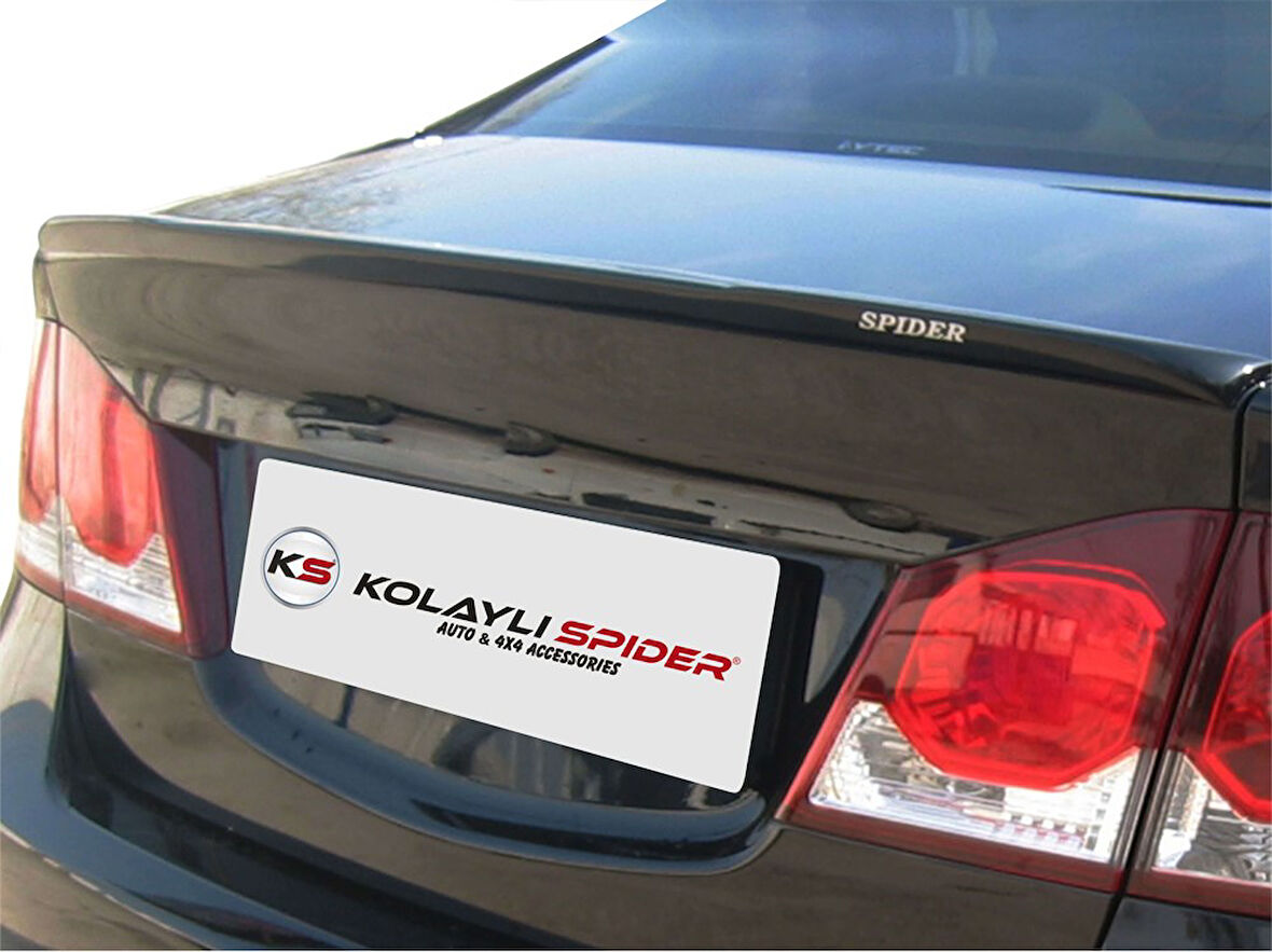 Honda Civic 8 Spoiler Bagaj Gt Fiber 2006-2011