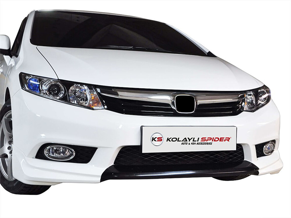 Honda Civic 9 Ön Tampon Altı (Mugen Md) Fiber 2012-2015
