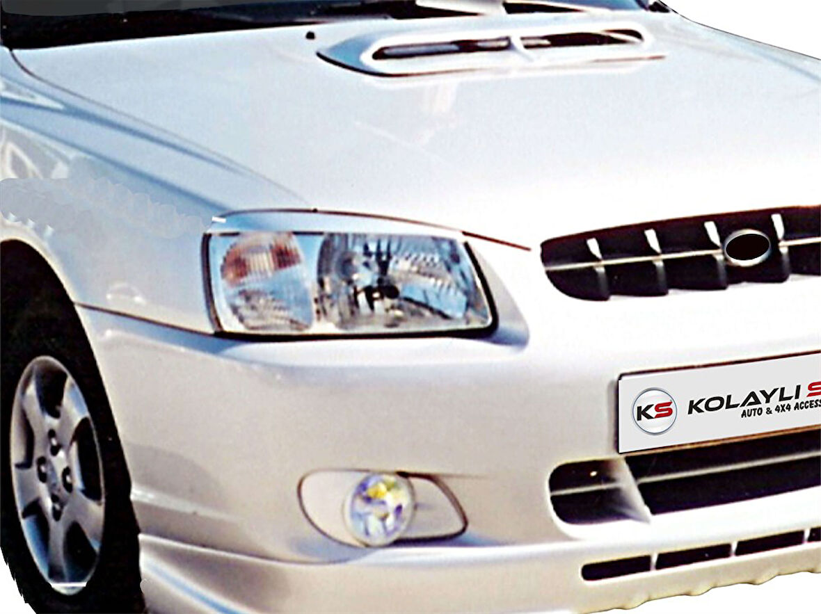 Hyundai Accent LC Far Kaşı 2 Prç Fiber 2000-2003