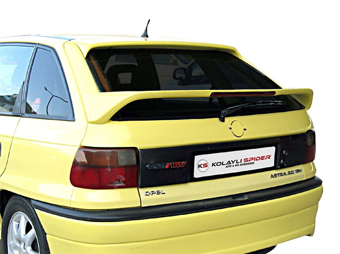 Opel Astra F HB Spoiler Camaltı (Işıklı) Fiber 1991-2002