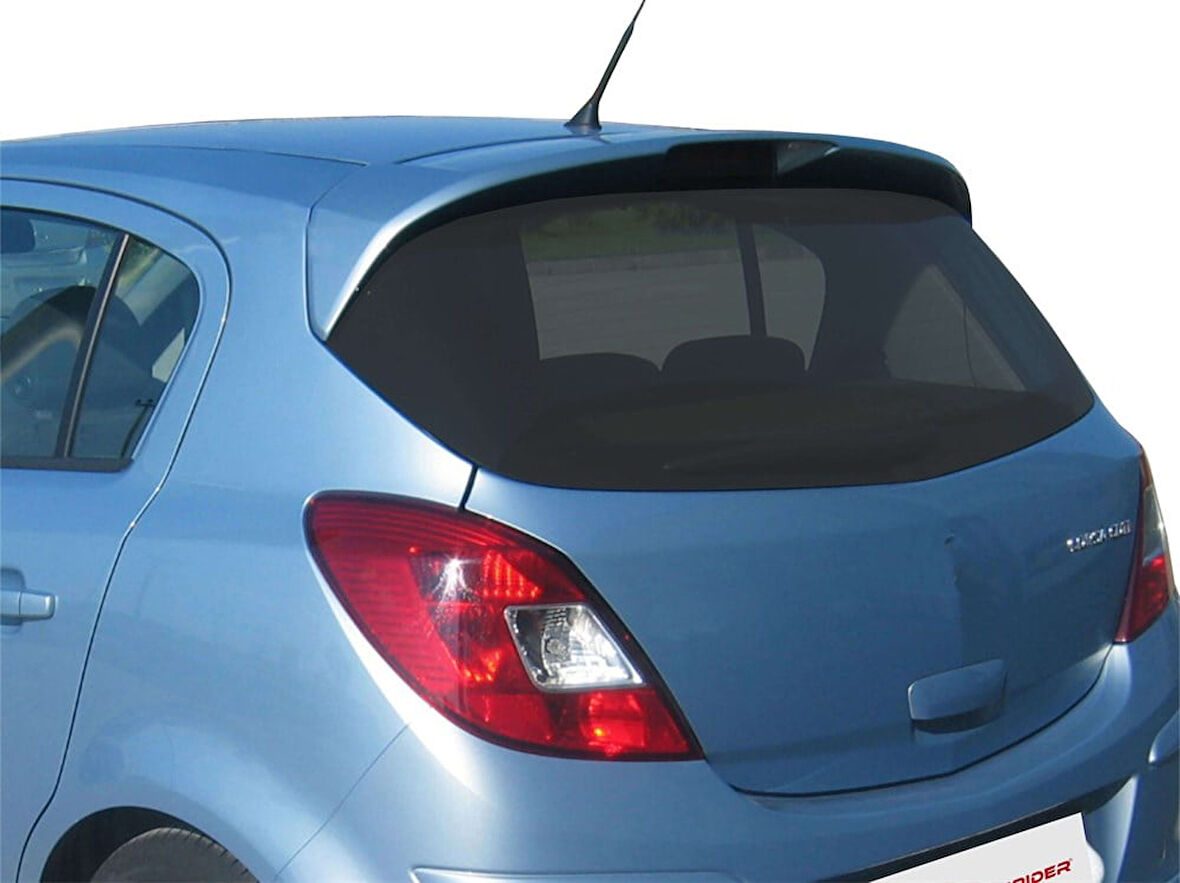 Opel Corsa D Spoiler Camüstü Gt (5 Kapı Md) Fiber 2007 ve Sonrası