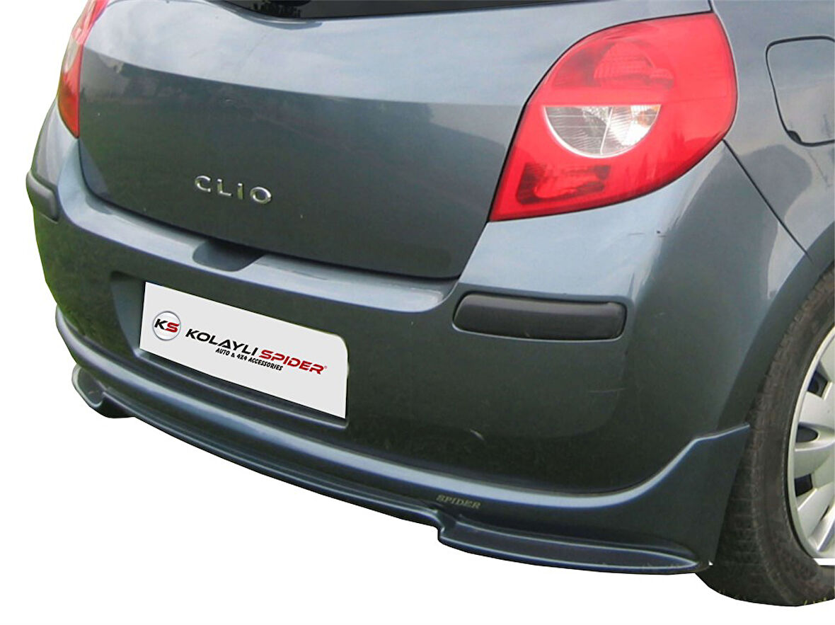 Renault Clio 3 Arka Tampon Altı Fiber 2005-2009
